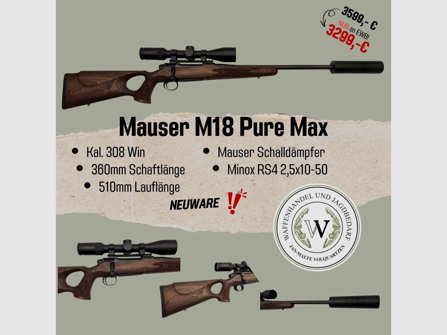 Mauser M18 Pure Max