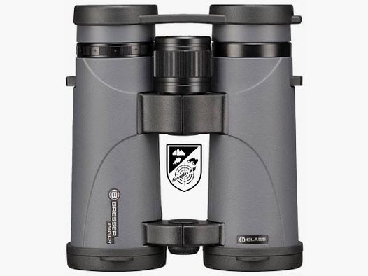 BRESSER 1720843 Pirsch ED 8x42 prismáticos recubiertos de fase con bolsa y correa