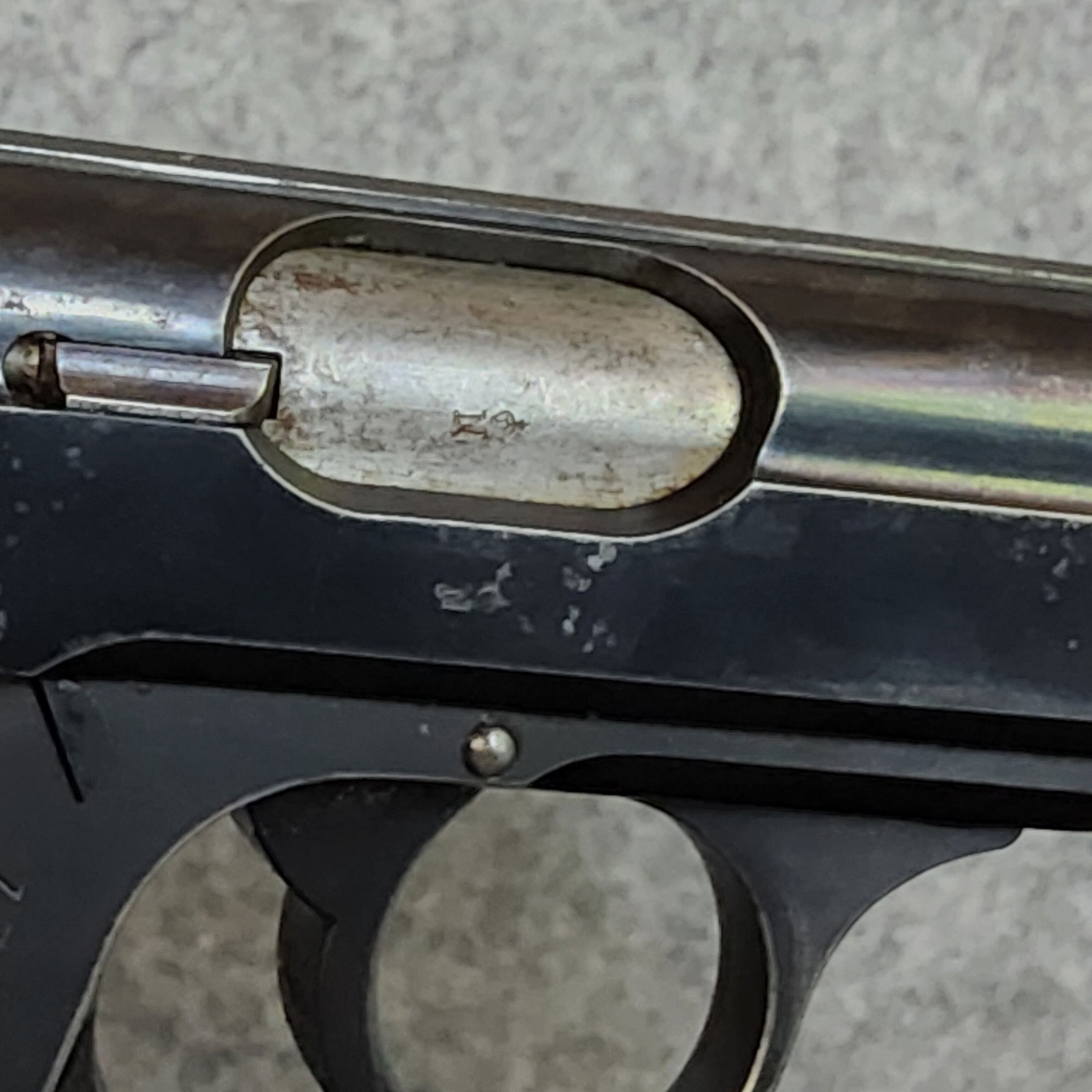 Walther Zella- Mehlis PPK- 90 ° Sicherung
