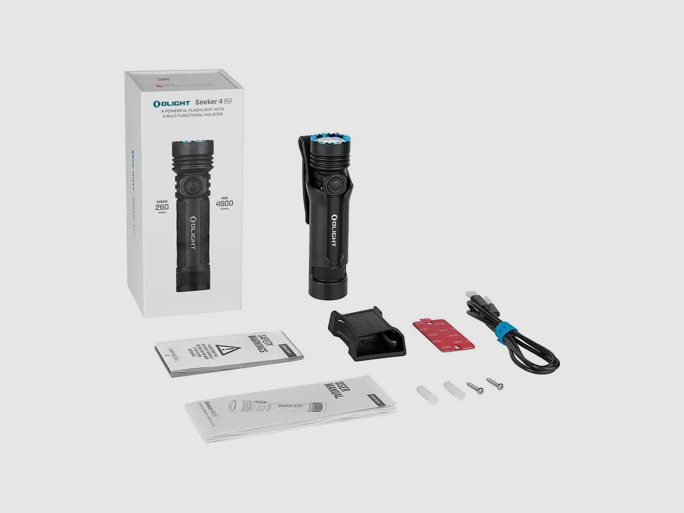 Handlampe LED Seeker 4 Pro 4600 Lumen Olight, Bild 3 von 4