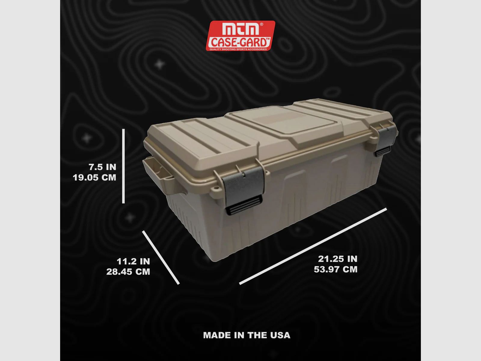 Ammo Crate Divided Utility Box, Dark Earth, Bild 2 von 7