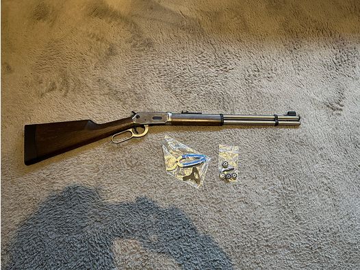 Fusil à air comprimé Walther à levier CO2 4,5 mm Diabolos finition acier - max. 7,5 Joules [UNIQUEMENT ENLEVEMENT !!!]