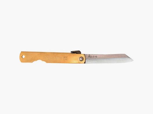 Coltello Kane Tsune Higonokami Ottone - Lama 70mm