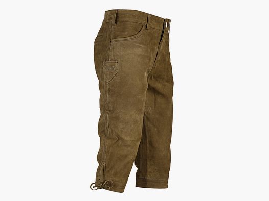 Hubertus Herren-Leder-Kniebundhose