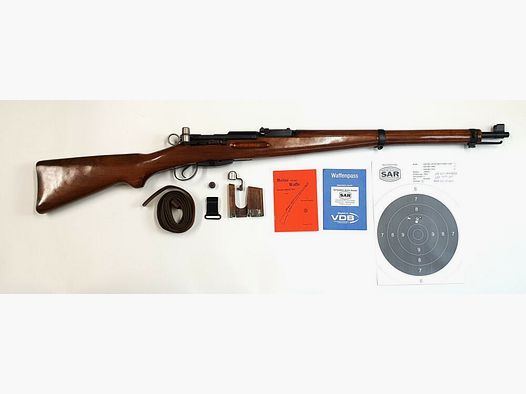 Schwaben Arms GmbH - Nouvelle production - Carabine à répétition SAR K31 SPORTMATCH en calibre 308win. similaire au K31 suisse