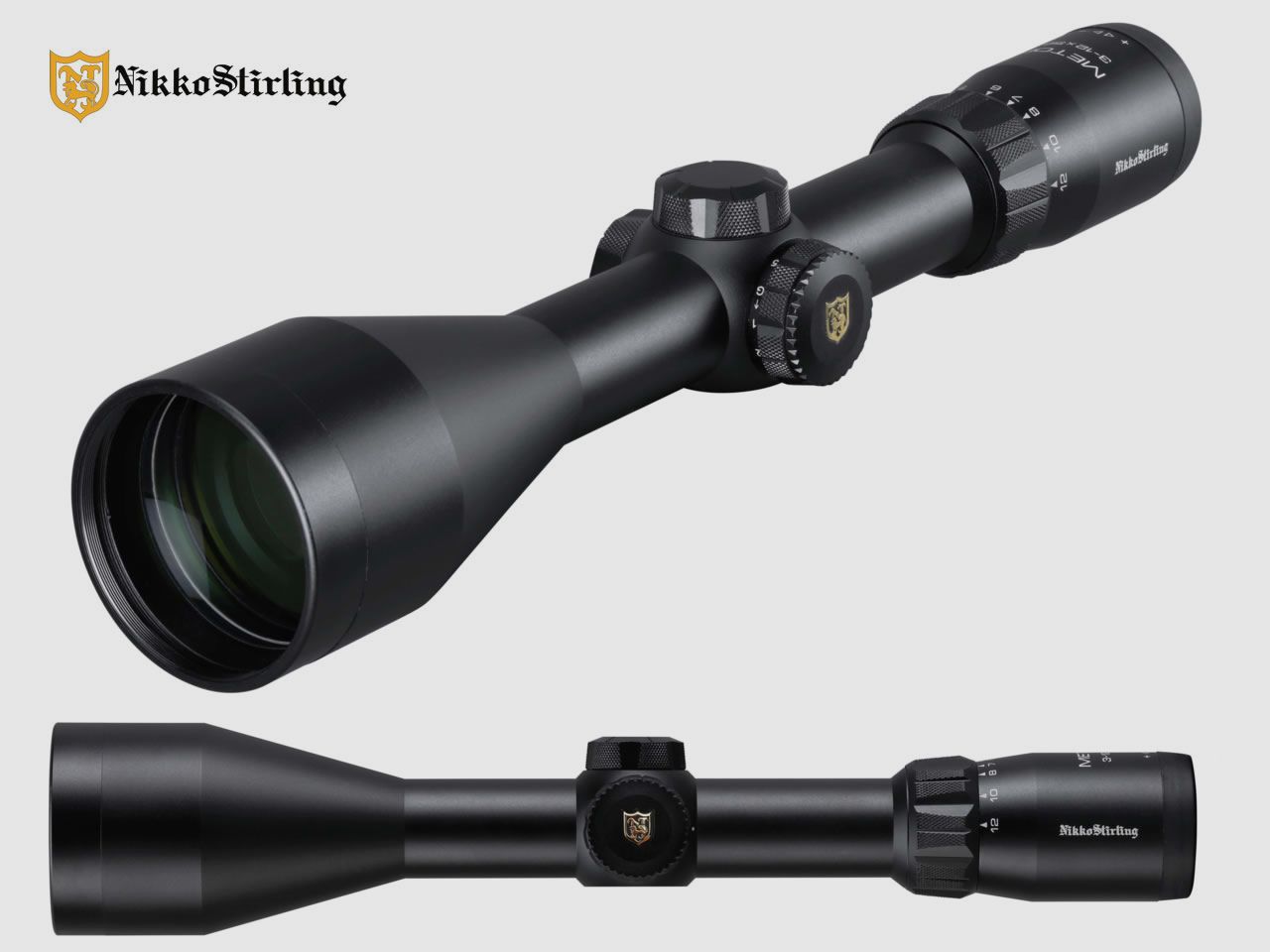 Zielfernrohr Nikko Stirling Metor 3-12x56 IR, Leuchtabsehen 4-Dot, 30 mm Tubus