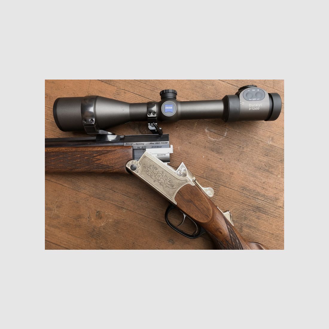 Blaser Bergstutzen BBF 700/88 .30R Blaser 12/70 E-Lauf .22Hornet Zeiss 3-12x50 SWM