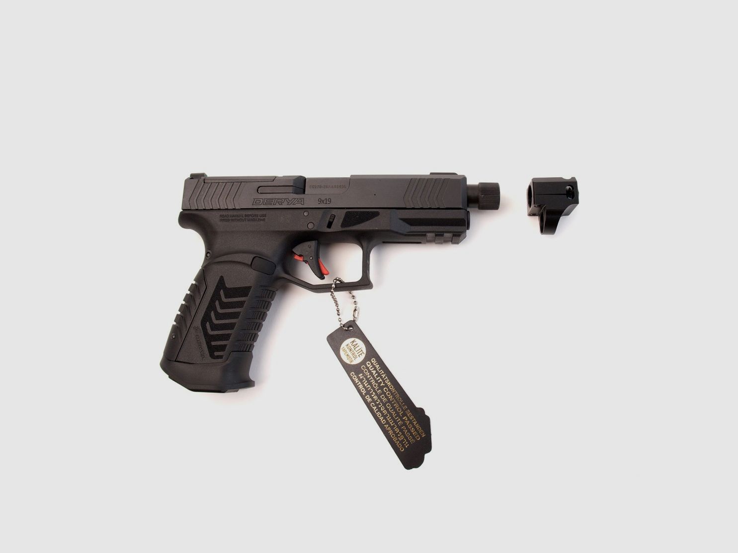 Derya DY9 OR con Compensador Cal 9x19mm, imagen 16 de 19