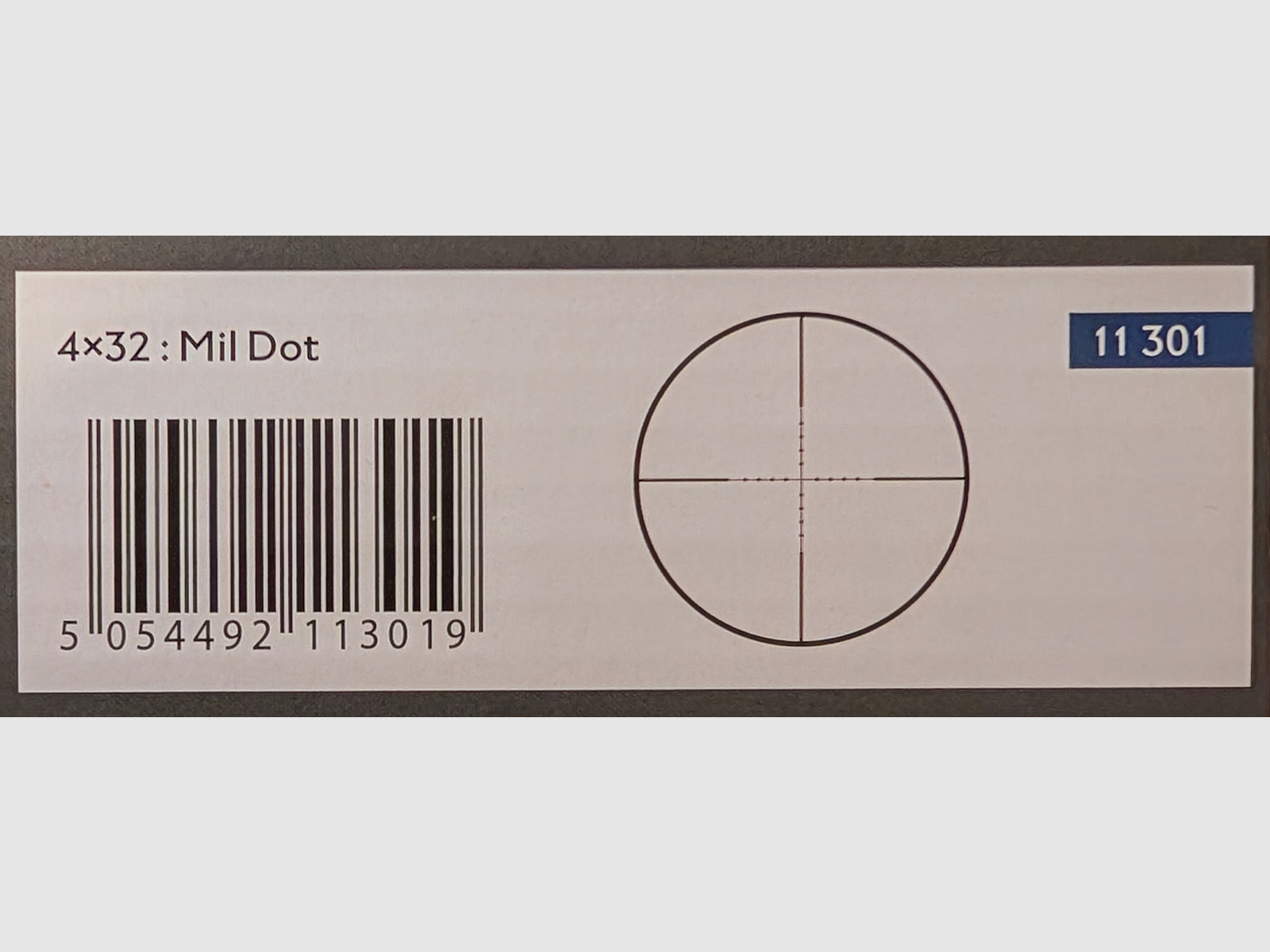 Hawke Fast Mount 4x32 (Mil Dot) inkl. Montageringe 11 mm, wie neu