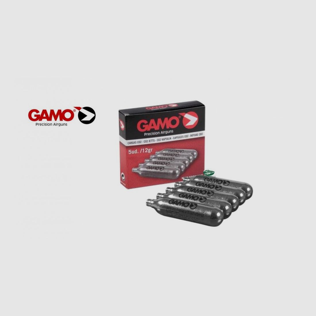 GAMO CO2 Cartridge 12g Pack of 5