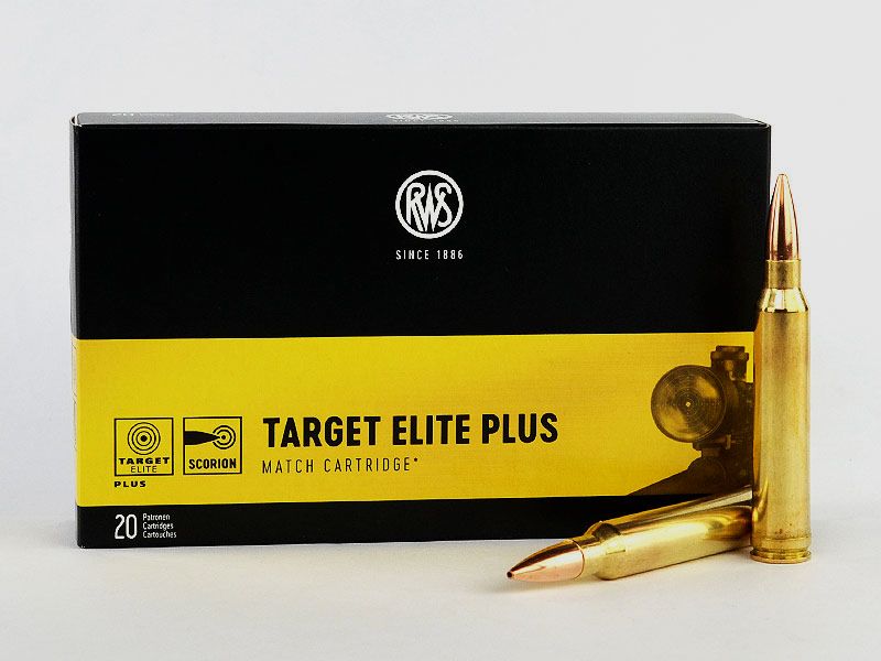 RWS Target Elite Plus .300 Win. Mag., 175 grs 1 paquete (20 disparos a 2,46 €*)