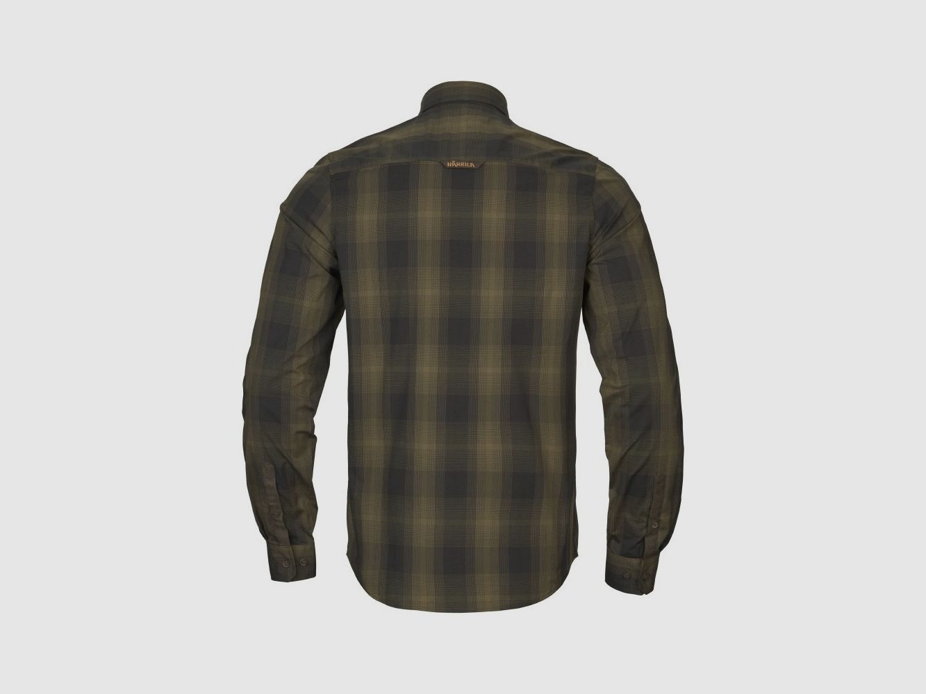 Härkila Akkan camisa / Willow green/Shadow brown, imagen 2 de 4