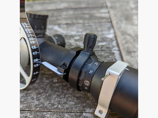 Für Falcon Optics: Schnellverstellhebel für Vergrößerungseinstellung der Falcon Optics X50 Serie