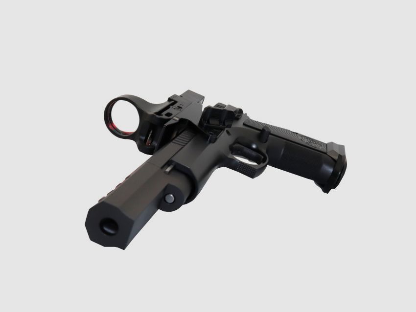  CZ - Ceska  Pistole CZ75 TS Open Czechmate, Bild 6 von 7