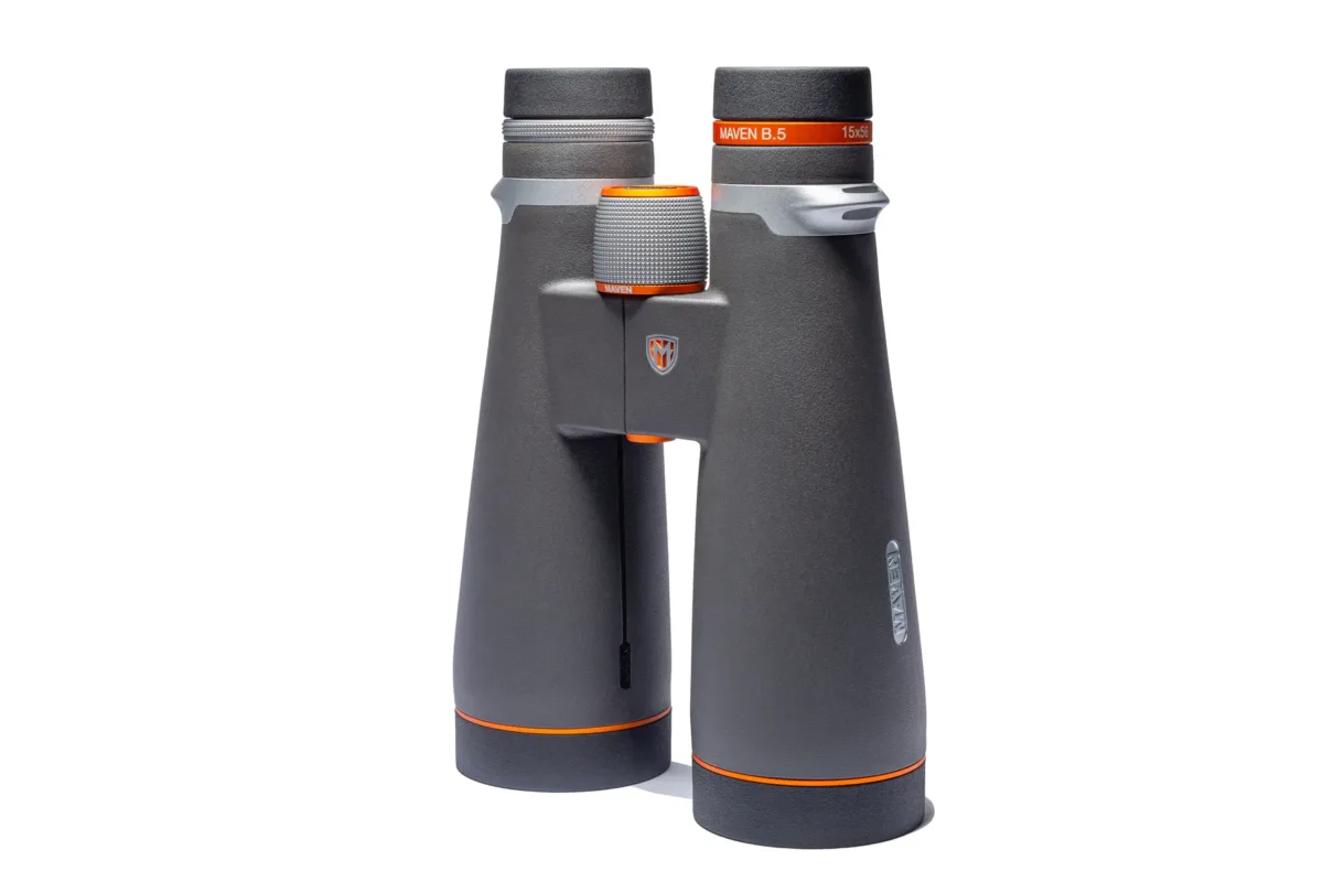 Maven B.5 10×56 Jumelles Gris/Orange, image 3 sur 5