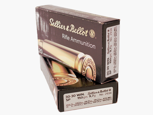 sellier & bellot 30-30 win spce 150grs