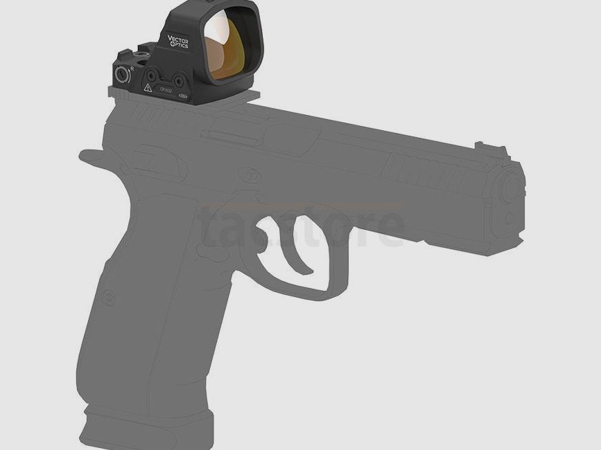 Vector Optics Frenzy FLEX 24x29 6 MOA Red Dot - Black, Bild 4 von 16