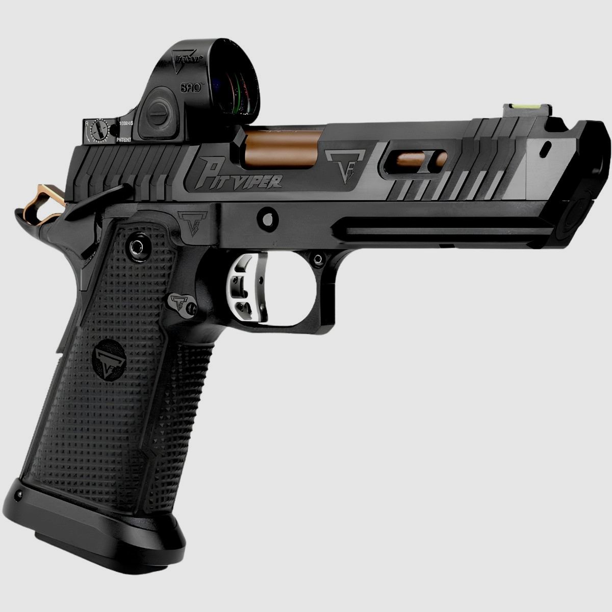 Taran Tactical Innovations Pit Viper + Trijicon SRO, image 2 sur 9