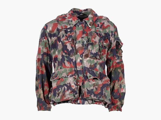 Schweizer Armee Schweizer Armee Feldjacke M70 Alpentarn gebraucht - 52 Herren