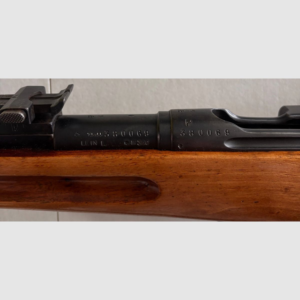 Schmidt Rubin G11 with original bayonet including ammunition 7.5x55