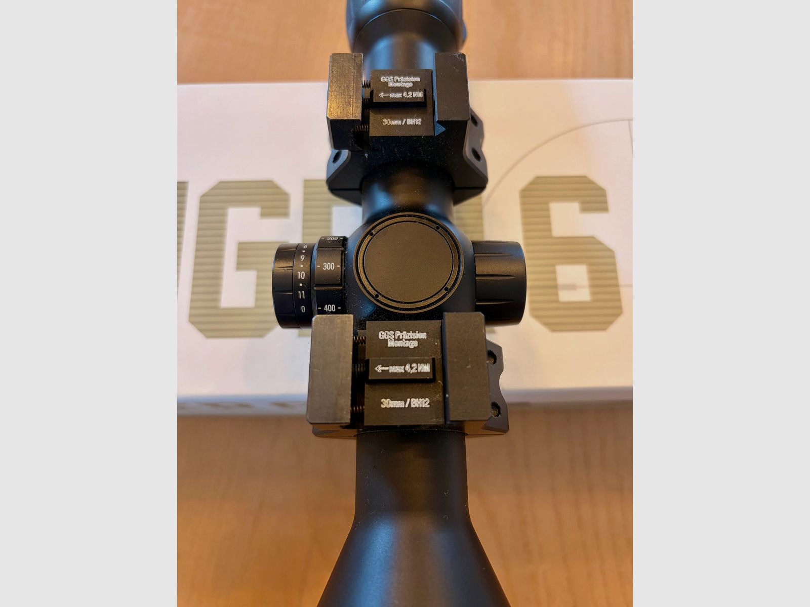 Steiner Ranger 6 3-18x56 scope inkl. GGS precision mounting rings – Top Zustand