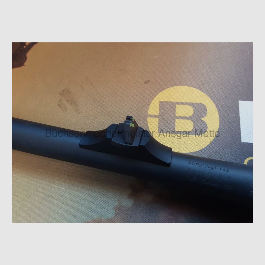 Merkel Helix heavy barrel Wechellauf with escape sight! Helix