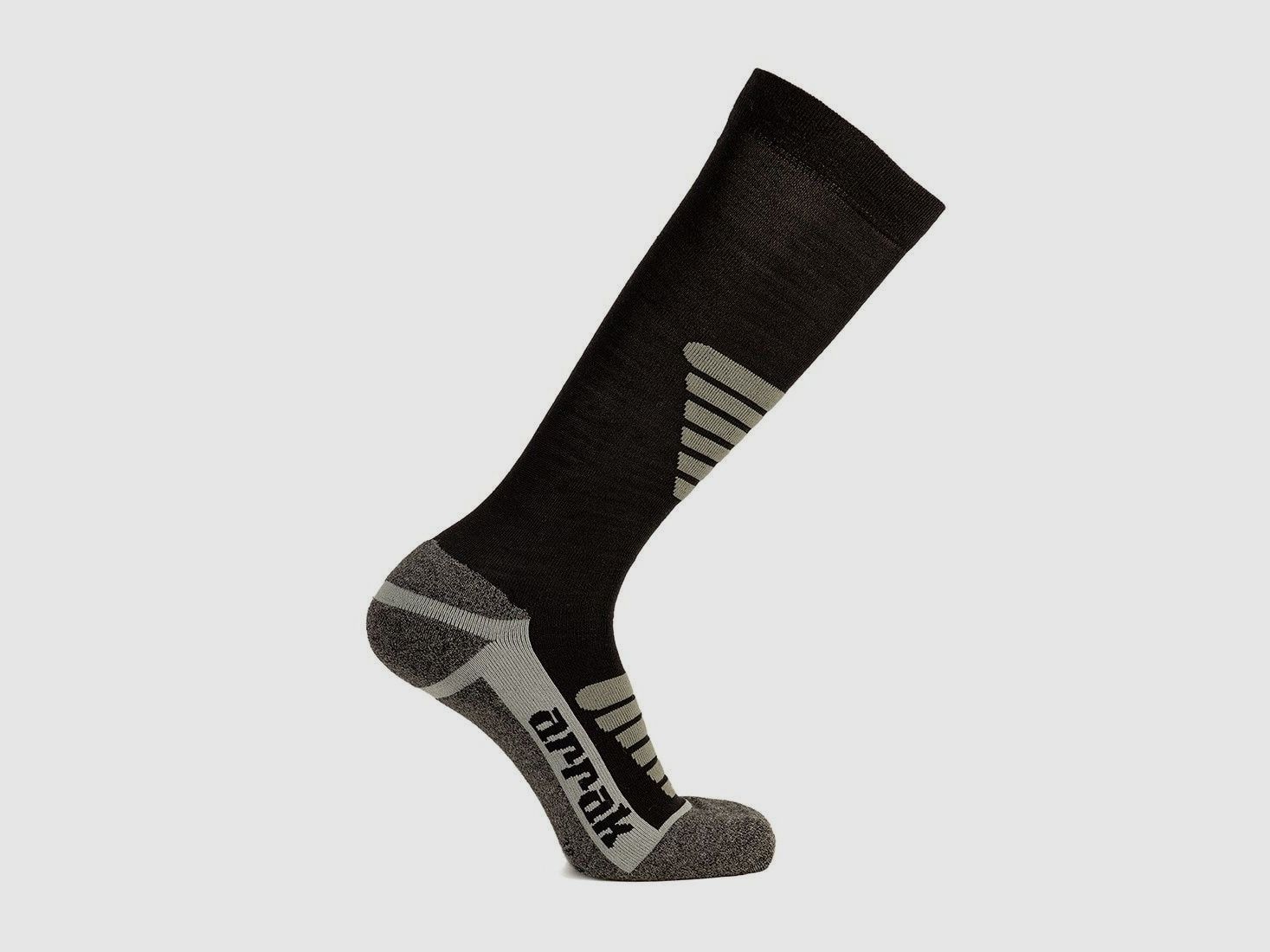 Arrak Outdoor Hiking Socken Hoch Schwarz 38-40