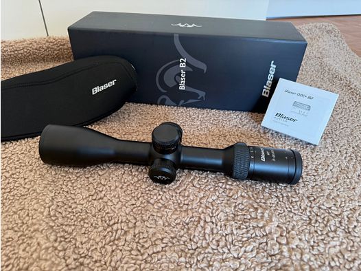  Blaser B2 3-18x50 IC S QDC - mit Ballistikturm u. Schiene