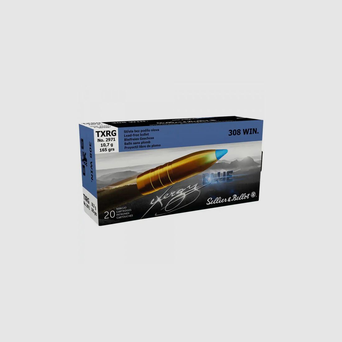 SELLIER & BELLOT .308WIN TXRG - 165GRS. - 20 STRZAŁÓW - BEZ OŁOWIU