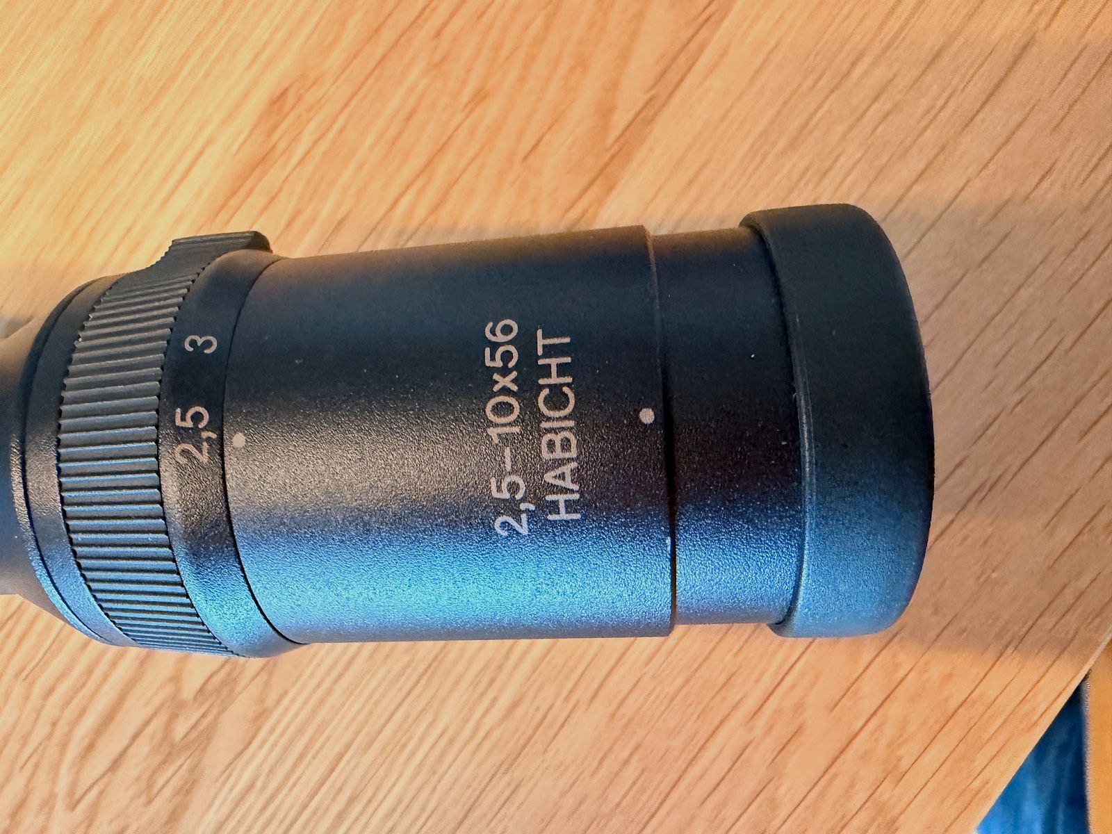 Swarovski Habicht 2.5-10x56 scope, EPARMS adapter