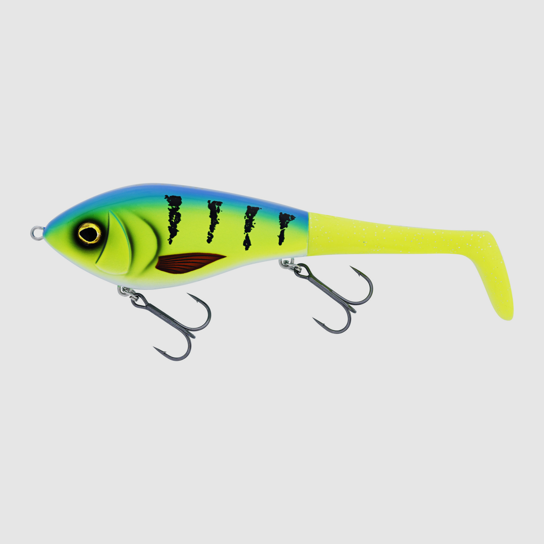 Westin Swim Tail Striped Bluegrass 12CM 62G