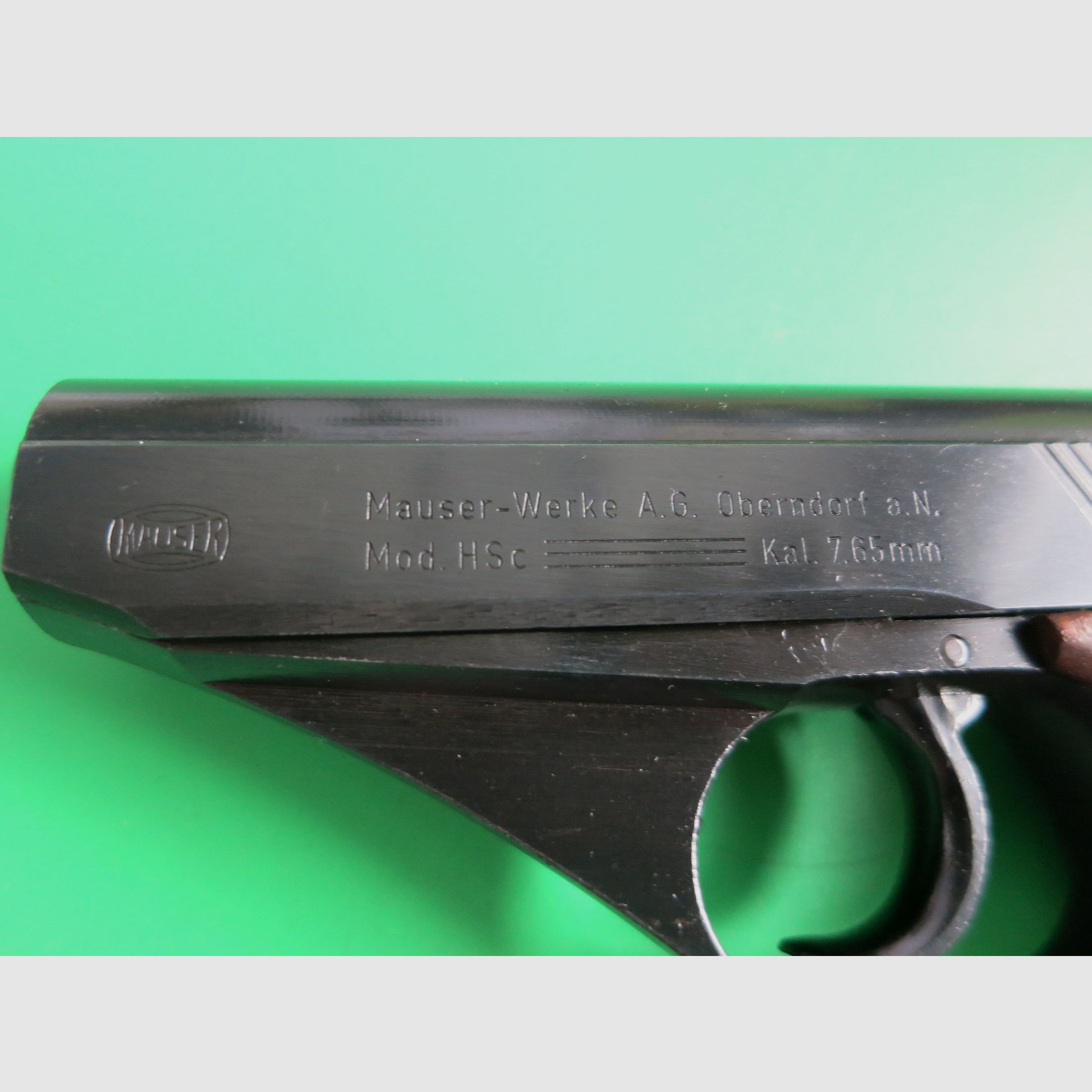 Mauser HSc, 7,65 mm Browning, Variante 5, WaA135 -Sammlerwaffe-     #30