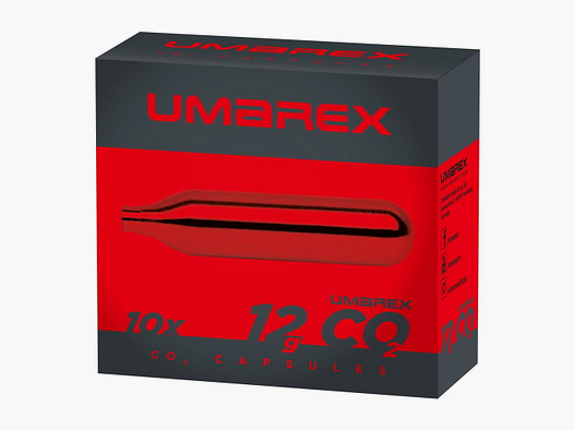 Cápsulas de CO2 Umarex 12 g - 10 unidades.