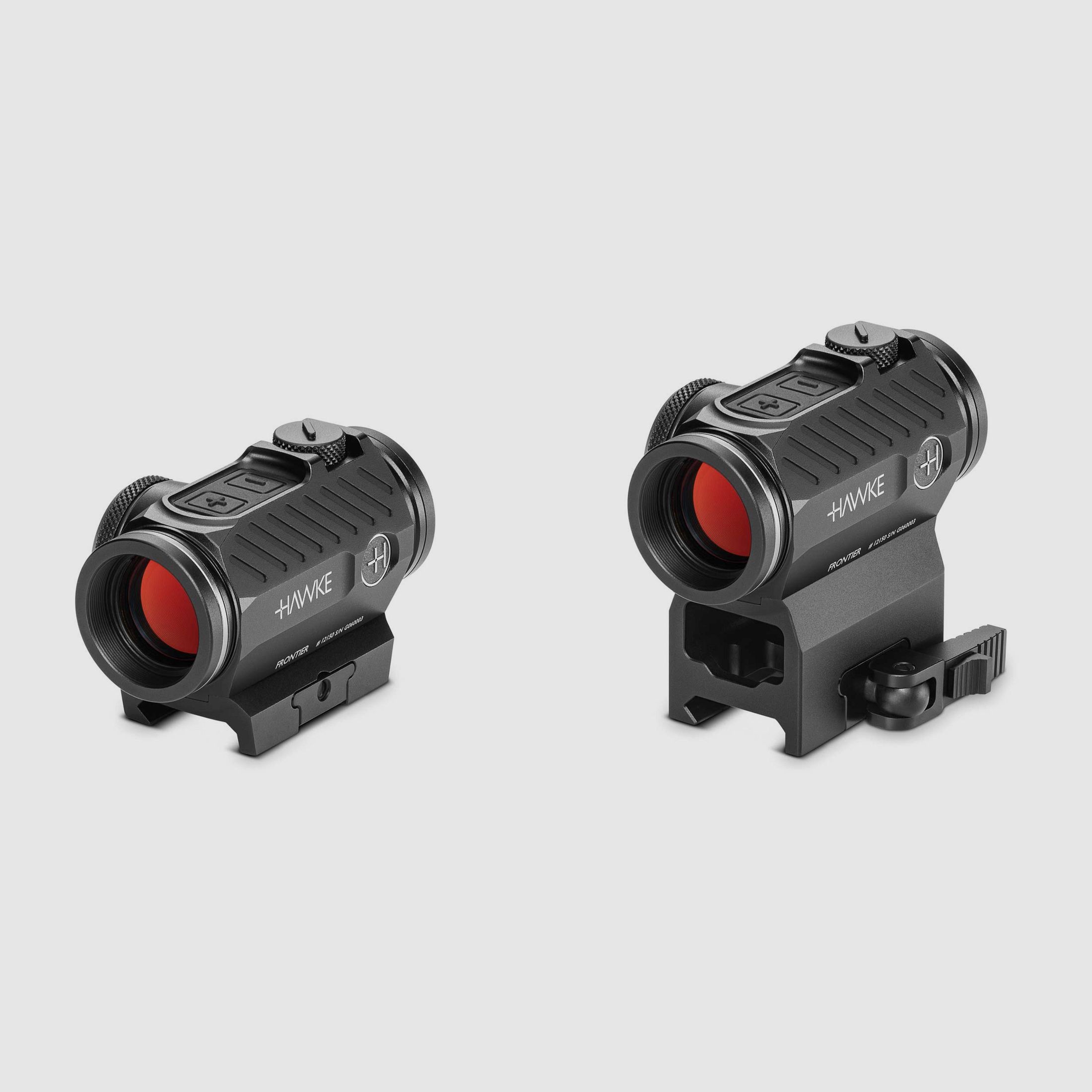 Ladenaussteller U013 HAWKE 12137 Reflexvisier FRONTIER RED DOT 1X22 WEAVER / MICRO T-2 ABSEHEN