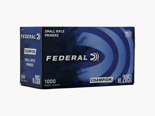 Zündhütchen No. 205 Small Rifle Federal Ammunition