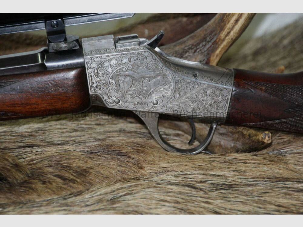 Carabina Stoermer con cañón octogonal 6,5x68R