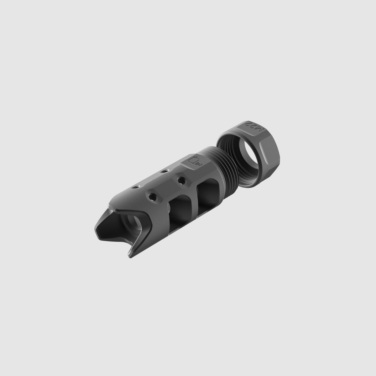 AUDERE MID QUARTER™ .30 Muzzle Brake 5/8-24 UNEF, afbeelding 2 van 4