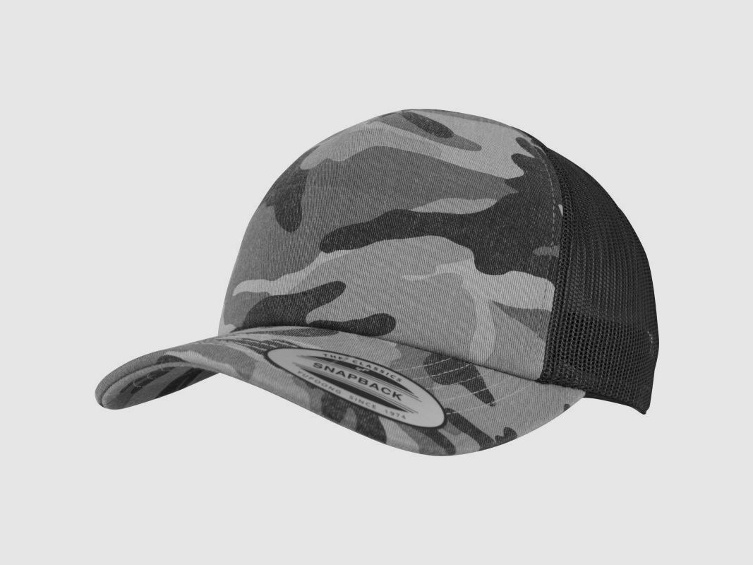 YUPOONG Inc. UNISEX Camo Trucker Cap