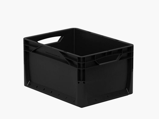 Surplus Systems Surplus Systems Euronormbox Vollwand 40 x 30 x 22 cm schwarz
