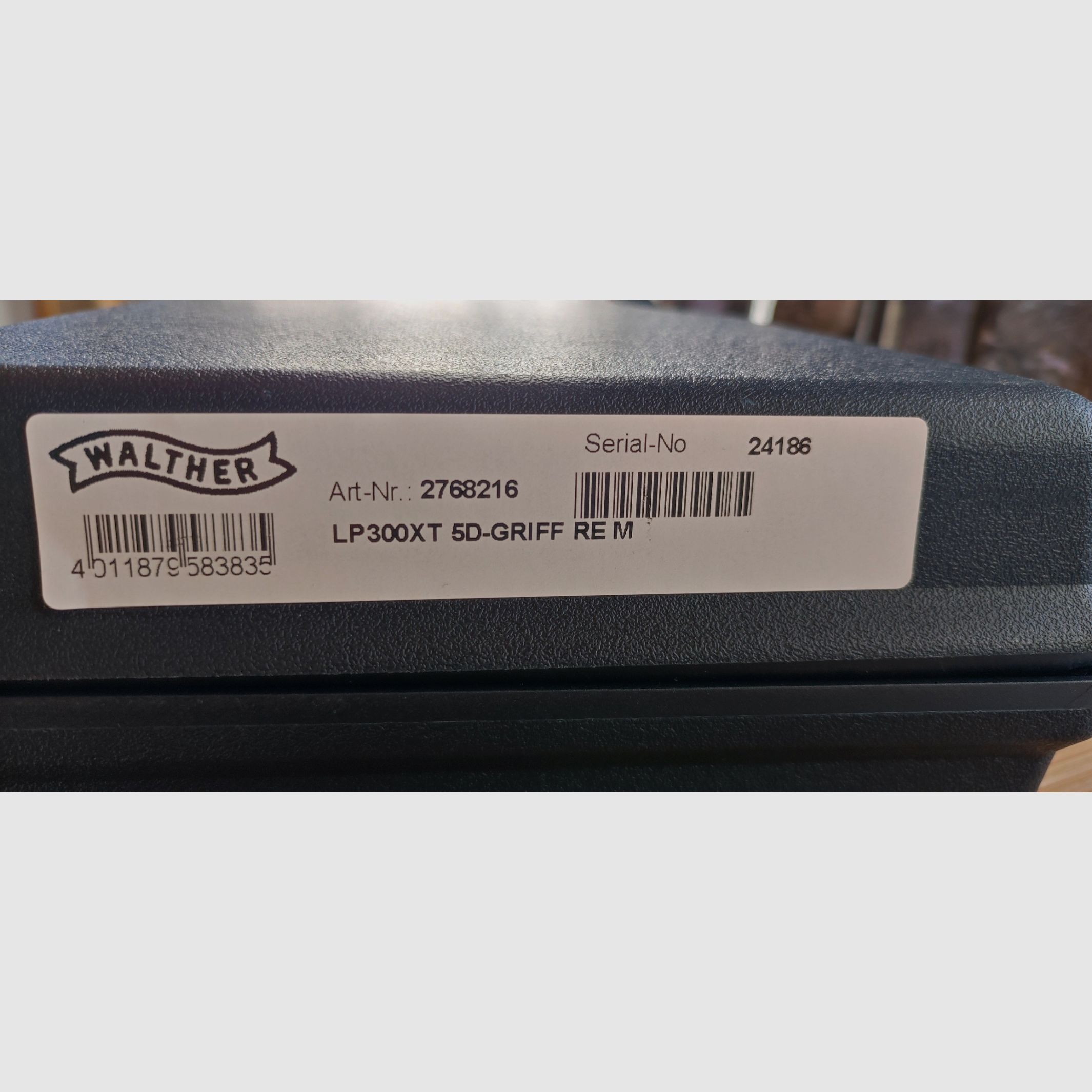 Walther LP 300 XT 5D Grip RE M