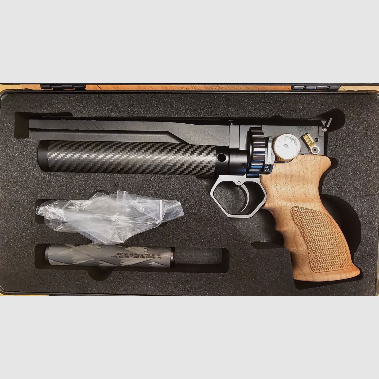 HUBEN GK1 pistola de aire NUEVA + silenciador