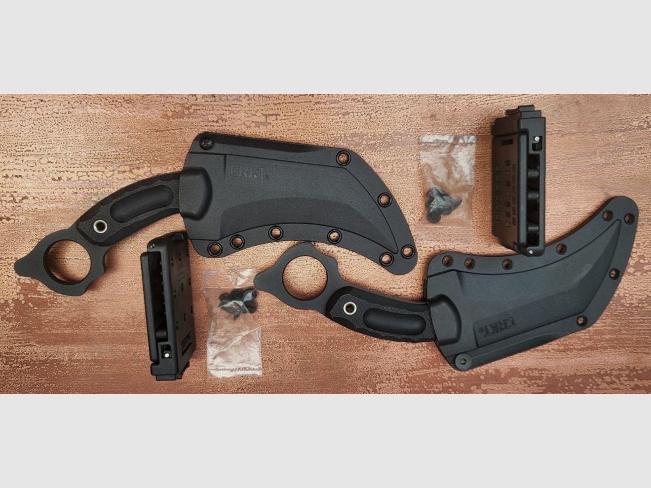 Zwillingspaar CRKT Du Hoc Karambit, (also 2 Stück)