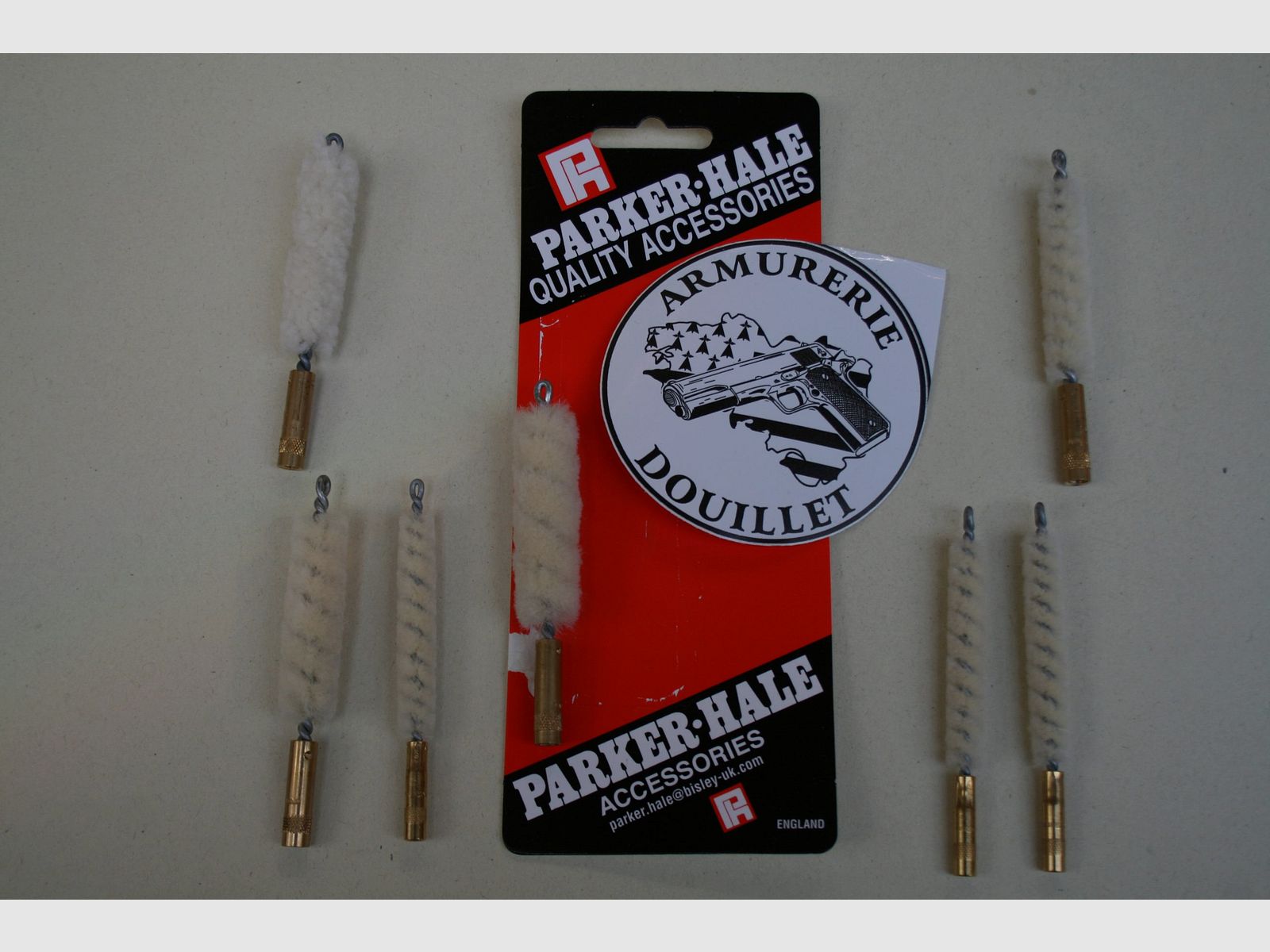 Reinigungsbürsten Kal. 40, 10mm Parker Hale Wolle, Bild 2 von 2