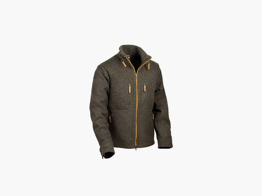 STEINKAUZ Weiche Lodenjacke "Kragenhuber" - Schiefer