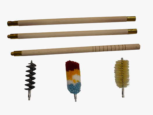 Kit de nettoyage en bois pour fusil