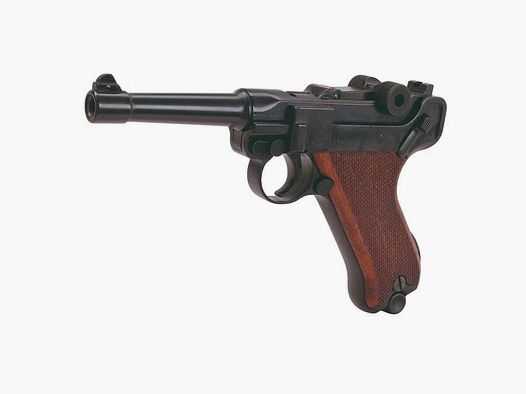 ME-Sportwaffen ME Mod. P08 schreckschusspistool 9 mm P.A.K. zwart geblauwde