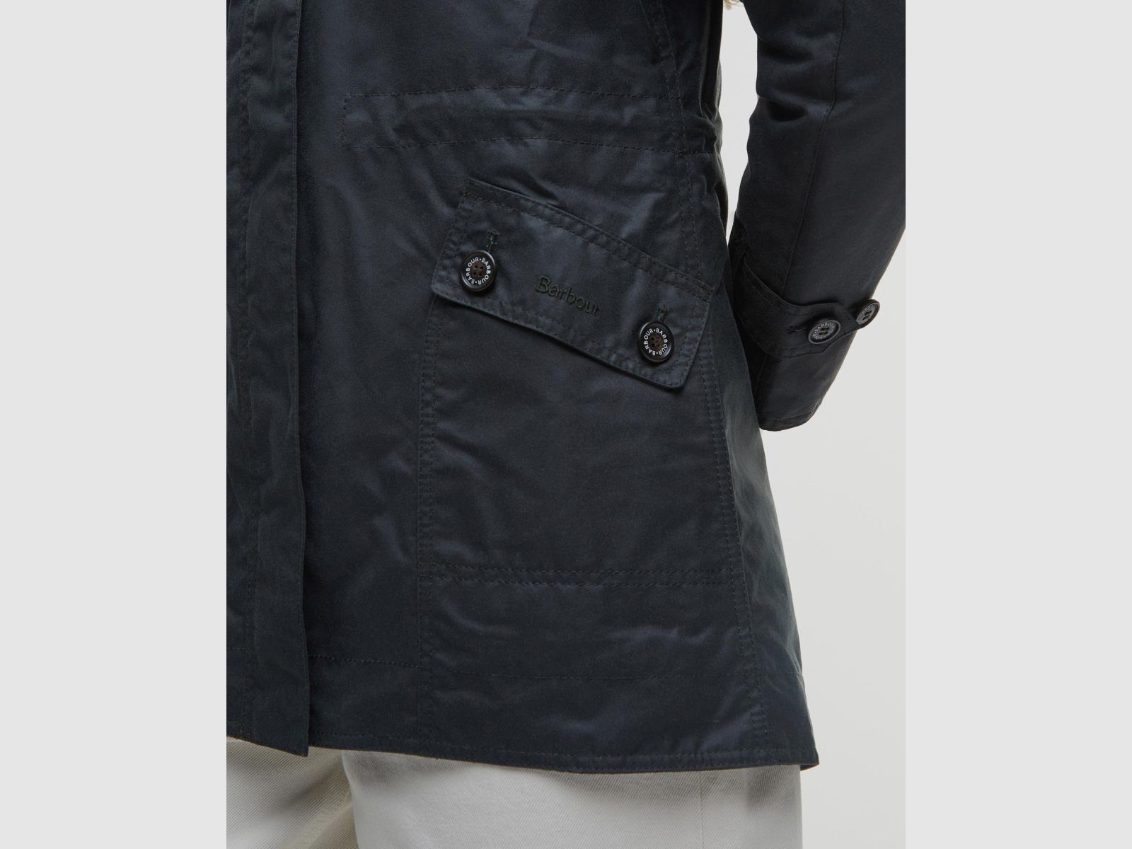 BARBOUR Wachsjacke Cannich Sage