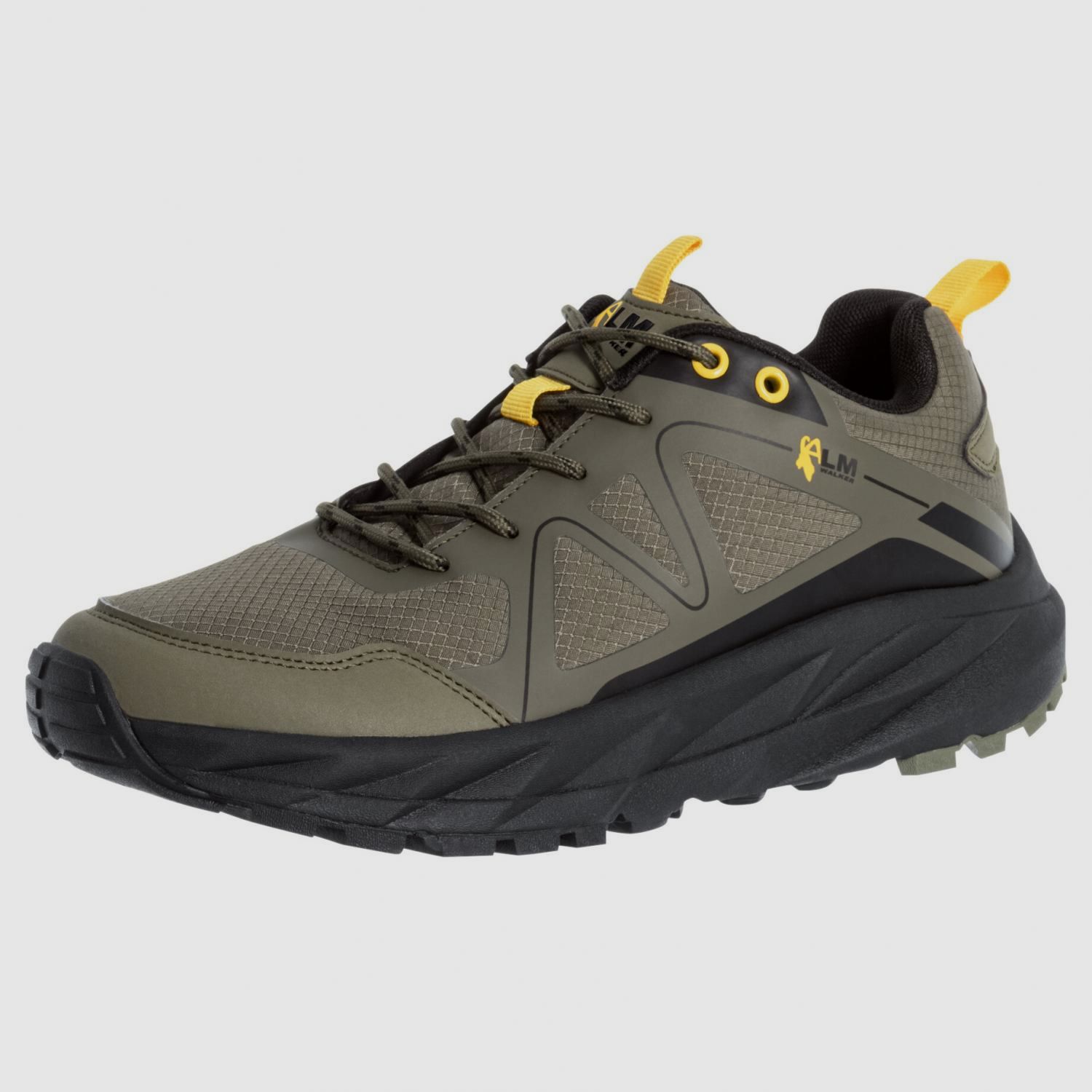 Outdoorschuhe Trail Plus Herren (Oliv/Schwarz)