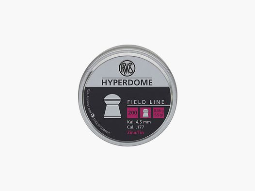 Projectiles cal. 4,50 Rws Hyper Dome 0,36 g 200 pcs