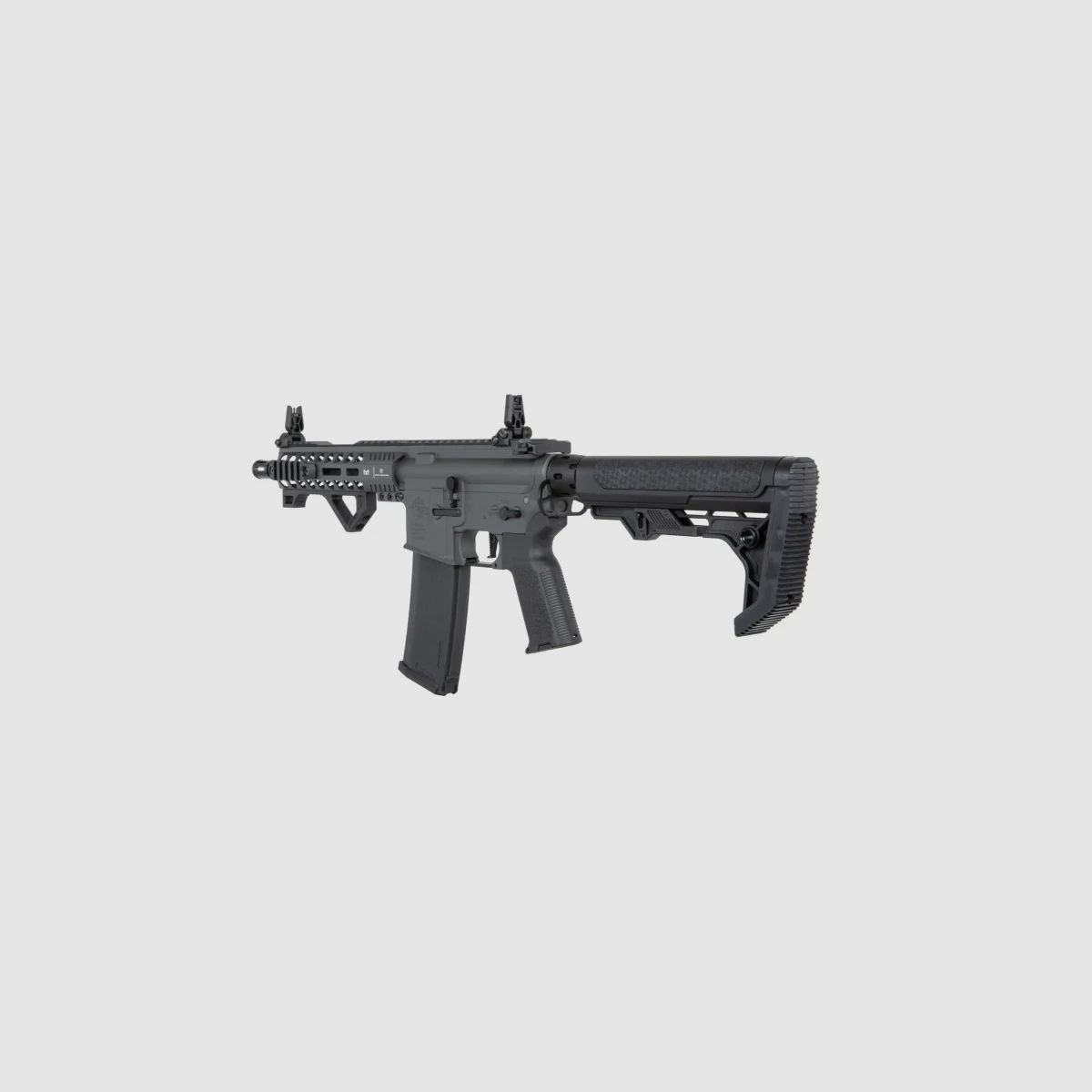SA M4 CQB M-LOK (RRA SA-P17 PRIME™ Aster II ETU BLDC™) Rifle Airsoft Libre a partir de 18 años – Chaos Grey -F-